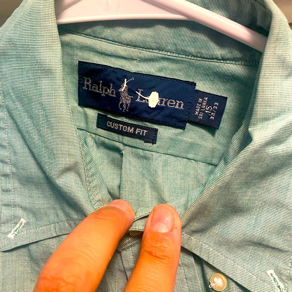 Ralph Lauren classic fit dress shirt size 15&1/2 by 34/35